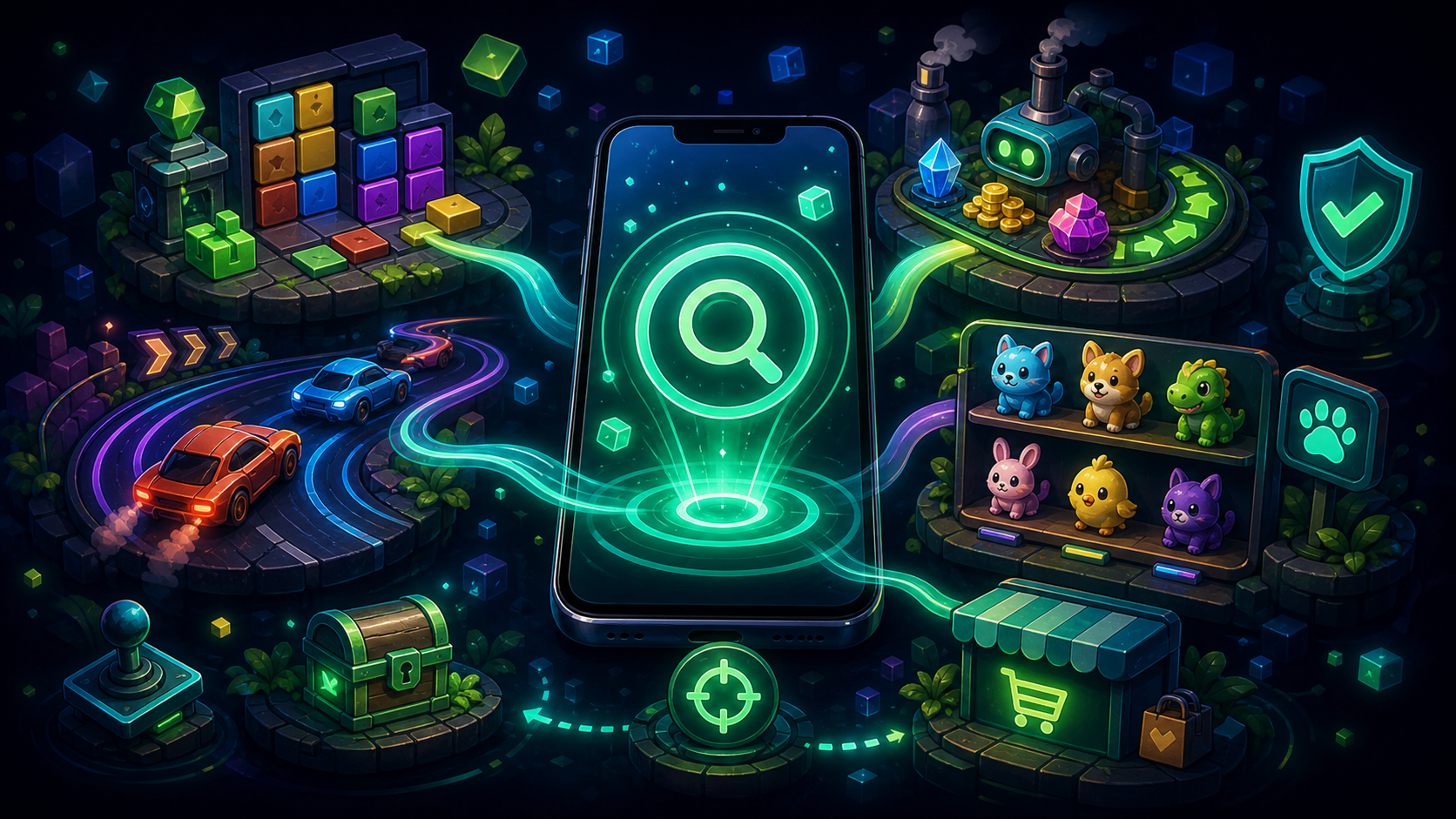 Site-original editorial guide cover for Mobile Game Finder. No copied screenshot, logo, UI, storefront image, or promotional art.