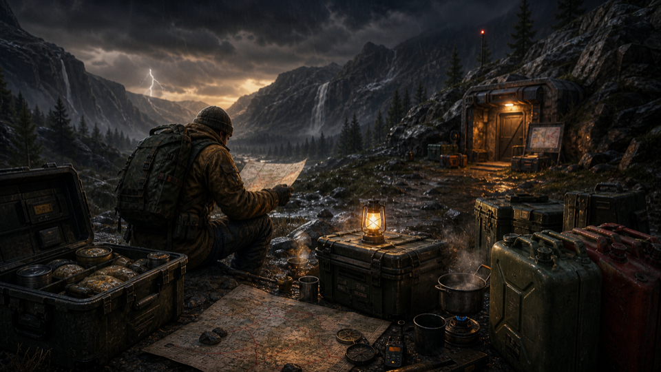 Site-original related game cover for Train survival games. No copied screenshot, logo, UI, or promotional art.
